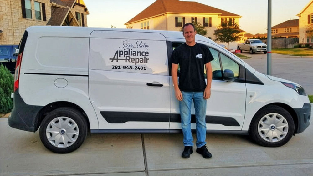 Steve Slaton Katy Appliance Repair Van