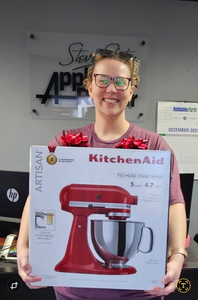 Katy Texas Ktichenaid mixer winner